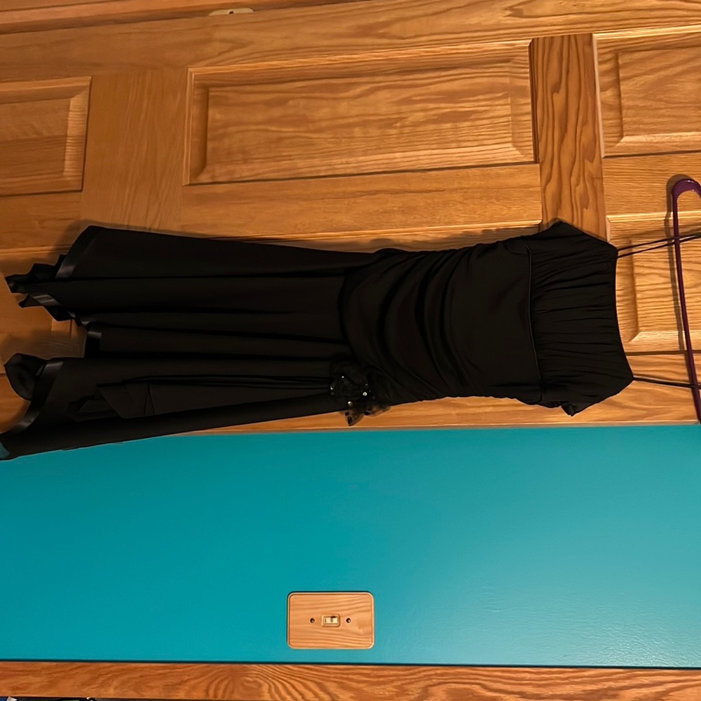 Black formal dress